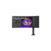 LG 34 Monitor, Curved, 3440x1440, 21:9 Ips, Hdmi 2.0 (2), Dp, Usb Type-c, Usb 3.0, Amd Free Sync, Hdr 10, Tilt, Height, Spk, Ergo Stan (34BP88CNB)