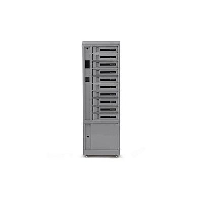 Bretford 10 Bay,configurable Rfid, Screen, 1x Ac Outlet, Platinum Paint, Keyed Alike - 3yyrssw,euinforeqd (TCLAUS100EF11KA)