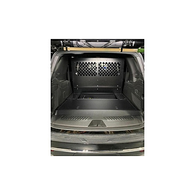 Havis Forward & Rearward Trunk Tray Box Combo For 2021-2022 Chevrolet Tahoe With K9-xl Or K9-pt (PKGTTPTAH102)
