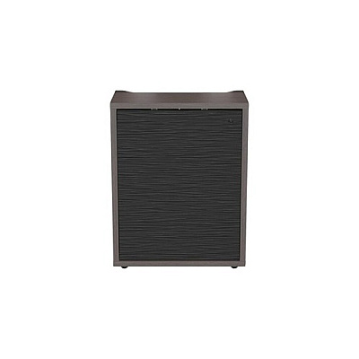 Middle Atlantic Products C3 Series Hpl Woodkit, 1 Bay, 32 Inches High, Asian Night With Black Metalwave Doors (C3K1D1HA3D4ZPLBK)
