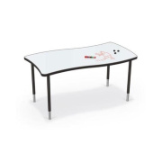 MooreCo Porcelain Desktop - Creator Table (70526)