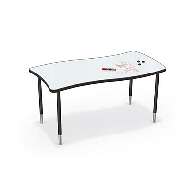 MooreCo Porcelain Desktop - Creator Table (70526)