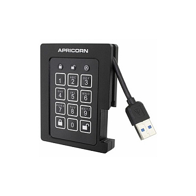 Apricorn Aegispadlockssd 240g Usb3.0 Encrypted Dr (ASSD3PL256240F)