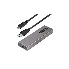 StarTech Usb-c 10gbps M.2 Pcie Nvme Or M.2 Sata Ssd Enclosure - Tool-free M.2 Ssd Aluminum Case (M2USBCNVMESATA)