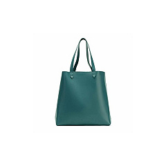 Fudo Security Made Easy Leather Tote Green (FCTGRMADE)