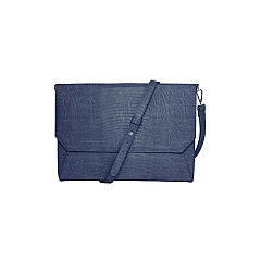Fudo Security 14 Lenox Ave Lizard Clutch Blue (FFS14BLSNAKENVE)