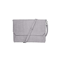 Fudo Security 14 Lenox Ave Lizard Clutch Grey (FFS14GYSNAKENVE)