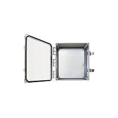 Strategic Sourcing Ventev / Terrawave 14x12x6 Enclosure. Clear Door/latch Locks (UV14126LCNH)