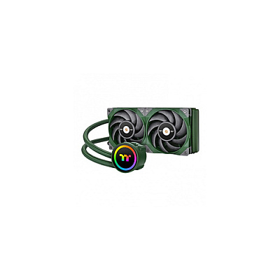 Thermaltake Toughliquid 240 Argb M/b Sync - Turquoise, Amd/intel Lga1700, All-in-one Liquid Cooling 240mm Radiator Cpu Cooler Cl-w319-pl12tq-a (CLW319PL12RGA)