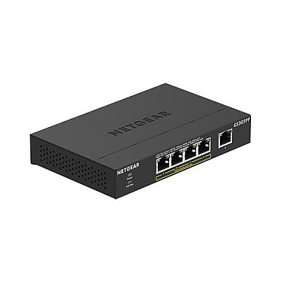 NETGEAR 5-port Gigabit Plus Switch (GS305E100NAS)