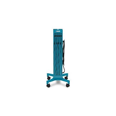 Bretford Cube Tower, 8x Usbc Pre-wire, Pacific Blue (CTWR800USBCPA)