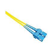 Black Box Os2 9/125 Singlemode Fiber Optic Patch Cable - Lszh, Lc To Lc, Yellow, 15-m (49.2-ft.), Taa (EFE080015M)