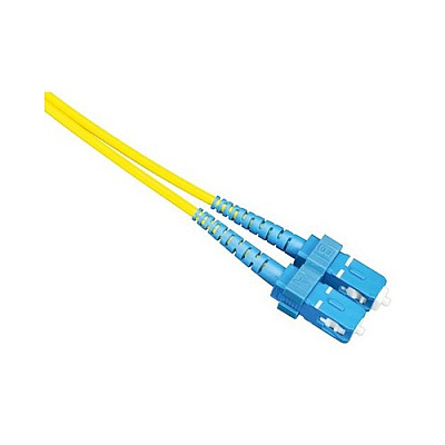 Black Box Os2 9/125 Singlemode Fiber Optic Patch Cable - Lszh, Lc To Lc, Yellow, 15-m (49.2-ft.), Taa (EFE080015M)