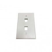Tripp Lite Safe-it Wall Plate 2-port Single-gang (N042AB-002-IVM)