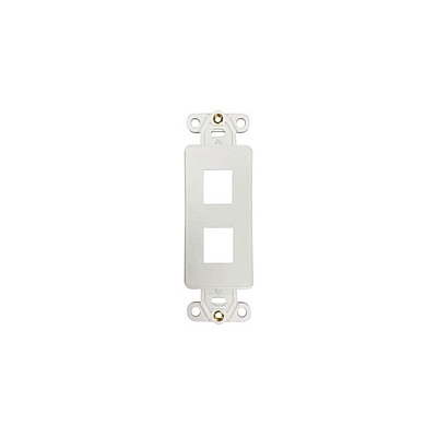Tripp Lite Safe-it Wall-mount Insert 2-port Ivory (N042DAB002VIV)