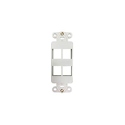 Tripp Lite Safe-it Wall-mount Insert 4-port Ivory (N042DAB004VIV)