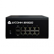Avcomm Technologies 10-port Fully Managed Industrial Ethernet Switch, 8 Rj45 Ports 10/100/1000base-t(x), 2 Sfp Slots 100/1000basesfp+, Avcomm (8010GX2)