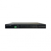 Avcomm Technologies 28-port Fully Managed Industrial Ethernet Switch, 20 Rj45 Ports 10/100/1000base-t(x), 4 Combo Ports (10/100/1000baset(x) Or 100/1000basesfp+) (8028GX8AC2)