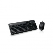 Iogear Taa-compliant Keyboard With Built In Cac Reader & Mouse , (GKBSR202TAAKIT)