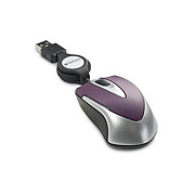 Verbatim Mouse, Optical, Travel, Mini, Purple (VER97253)