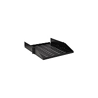 Tripp Lite Universal Mount Steel Rack Shelf 2u Vented 21.7in 100lb Capacity (SRSHELF2PUNIV)