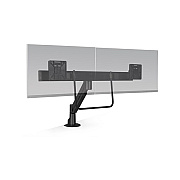 Hcw Distributing 7000 Arm And Dual Crossbar With Handle For Two Displays Up To 27 In. Black.taa (700018537H104)
