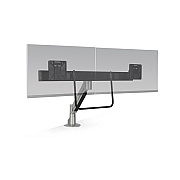 Hcw Distributing 7000 Arm And Dual Crossbar With Handle For Two Displays Up To 27 In. Silver Taa (700018537H124)