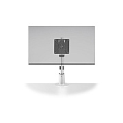 Hcw Distributing Staxx Single Monitor Pole Mount White, Taa. (STX01S248)