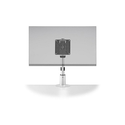 Hcw Distributing Staxx Single Monitor Pole Mount White, Taa. (STX01S248)