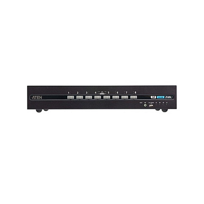 Aten 8-port Usb Dp Dual Display Pp4.0 Secure Kvm W/ Cac Support (CS1148DP4C)