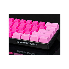 Strategic Sourcing Matrix Keyboards Keycaps - Flamingo (KCPFLMGO)
