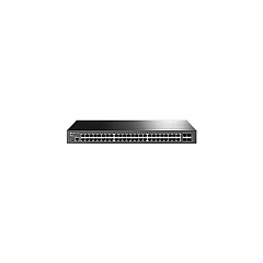 TP-Link Jetstream 48 Port Gigabit L2+ Managed Switch With 4 10ge Sfp+ Slots Port: 48gigabit Rj45 Ports, 4 10g Sfp+ Slots, Rj45/micro-usb Console Port (TLSG3452X)