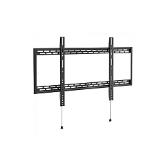 Atdec X-large Fixed Angle Wall Mount, Supports Displays Up To 220lbs, For Mounting Xl Heavy Displays, Universal Vesa 100x200 To 900x600, Black (ADWF10090)