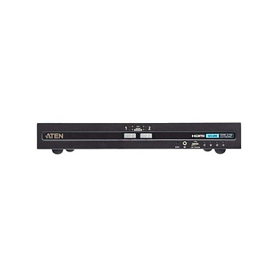 Aten 2-port Usb Hdmi Single Display Pp4.0 Secure Kvm W/ Cac Support (CS1182H4C)