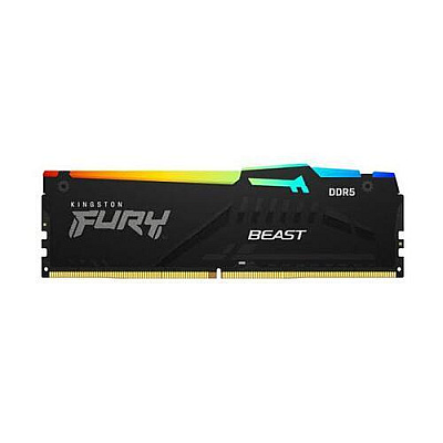 Kingston 8gb 5600mt/s Ddr5 Cl40 Dimm Fury Beast Rgb (KF556C40BBA8)