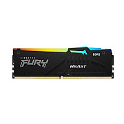 Kingston 16gb 6000mt/s Ddr5 Cl40 Dimm Fury Beast Rgb (KF560C40BBA16)