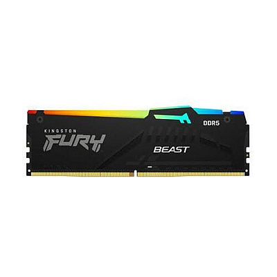Kingston 8gb 6000mt/s Ddr5 Cl40 Dimm Fury Beast Rgb (KF560C40BBA8)