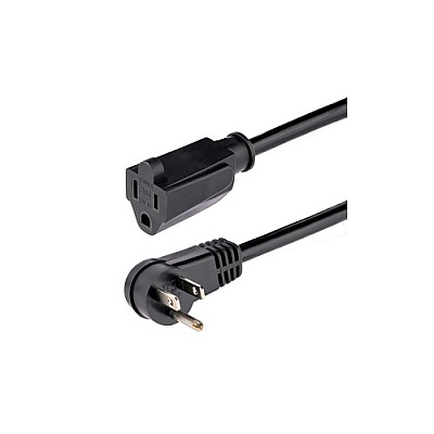 StarTech 6ft Power Extension Cord 5-15p To 5-15r (RFX6FPOWERCORD)