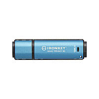 Kingston 128gb Ironkey Vault Privacy 50 Aes-256 Encrypted, Fips 197 (IKVP50/128GB)