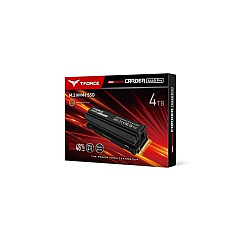 Tech Data Teamgroup T-force Cardea A440 Pro Aluminum M.2 2280 4tb Pcie Gen 4.0 X4 Nvme 1.4 Internal Solid State Drive (ssd) Retail With New Heatsink Aluminum H (TM8FPR004T0C128)