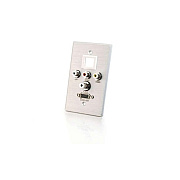 C2G Wp Sgl Alum Hd-15,3.5,a/v,keystone (40541)