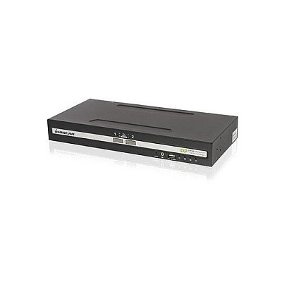 Iogear 2-port Single View Displayport Secure Kvm Switch W/audio And Cac Support (GCS1412TAA4C)