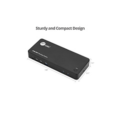 SIIG Dual Host 4k Usb-c Kvm Mst Docking W/pd. (CEDK0111S1)