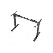 Monoprice Sit-stand Desk, Frame Only, 1-motor, Black (35377)