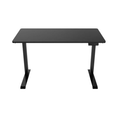 Monoprice Sit-stand Desk W/ Wood Top (black Base; Black Top) (42763)