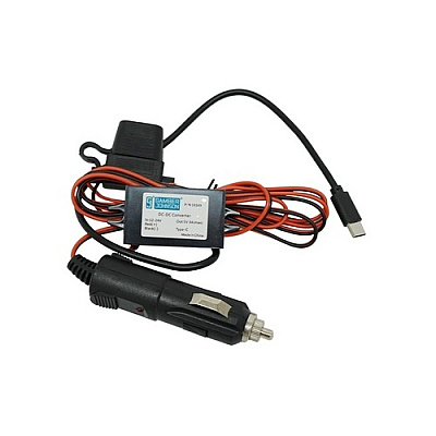 Gamber Johnson Power Supply 12-24 Vdc 5v 3a Cig Plug Usb-c (19249)