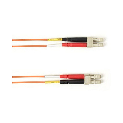 Black Box Om4 Mm Fo Patch Cable Duplx, Plenum, Orange, Lclc Non Cancelable/non Returnable (FOCMPM4020MLCLCOR)