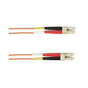Black Box M4 Mm Fo Patch Cable Duplx, Pvc, Orange, Lclc, Non-cancelable, Non-returnable (FOCMRM4007MLCLCOR)