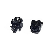 Monoprice Designed For Racks That Are Tapped With 12/24 Universal Square Hole Rails (42825)