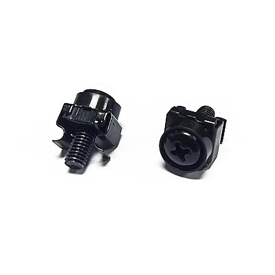 Monoprice Designed For Racks That Are Tapped With 12/24 Universal Square Hole Rails (42825)